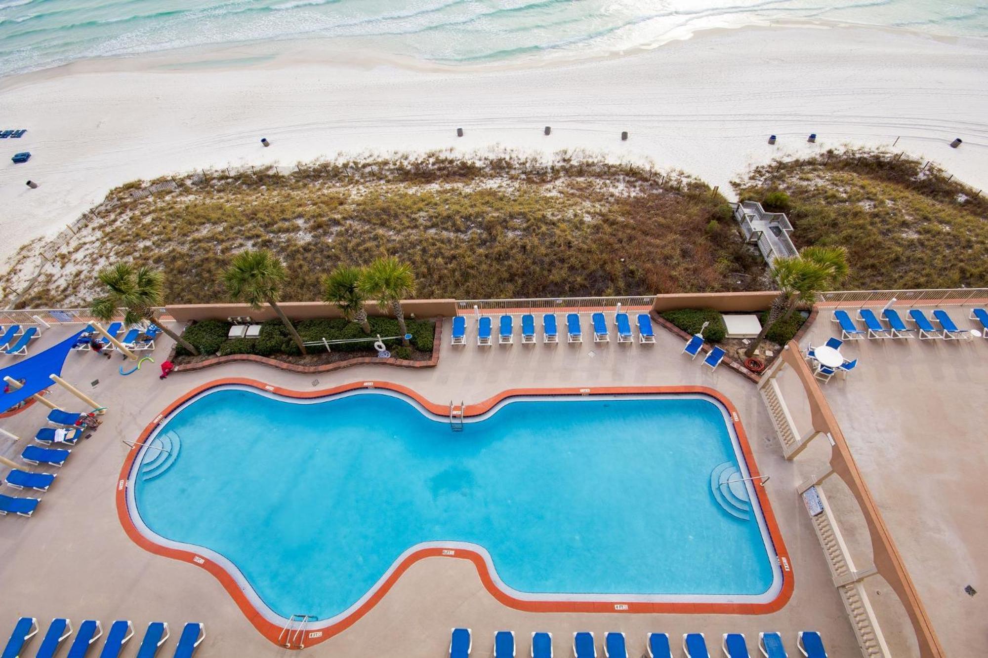 Gulf Front Master Br In Sunrise Beach With Amazing Views! Sleeps 7! Panama City Beach Eksteriør bilde