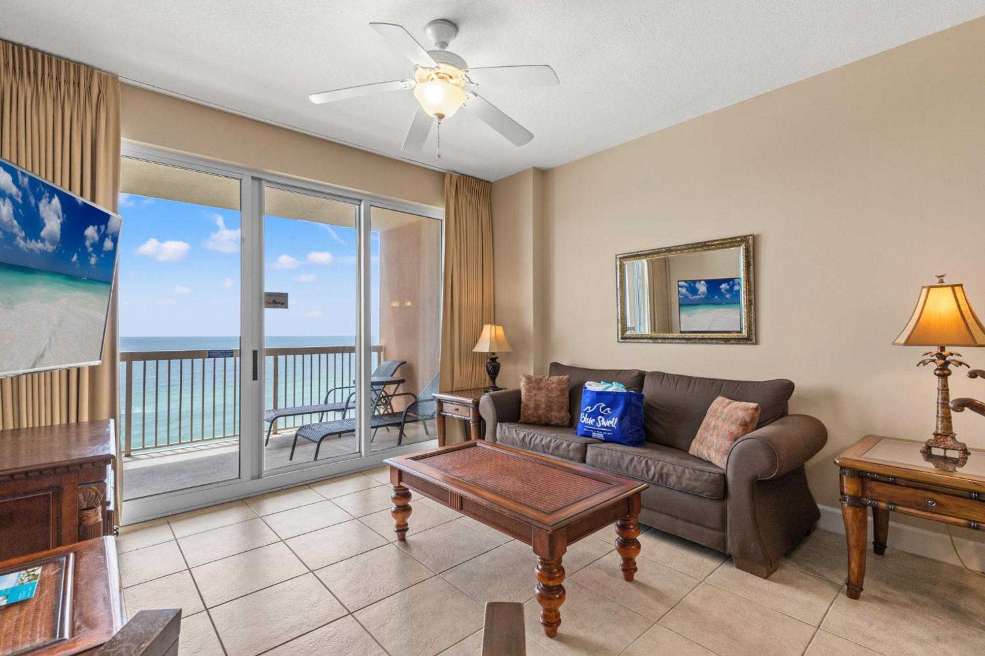 Gulf Front Master Br In Sunrise Beach With Amazing Views! Sleeps 7! Panama City Beach Eksteriør bilde