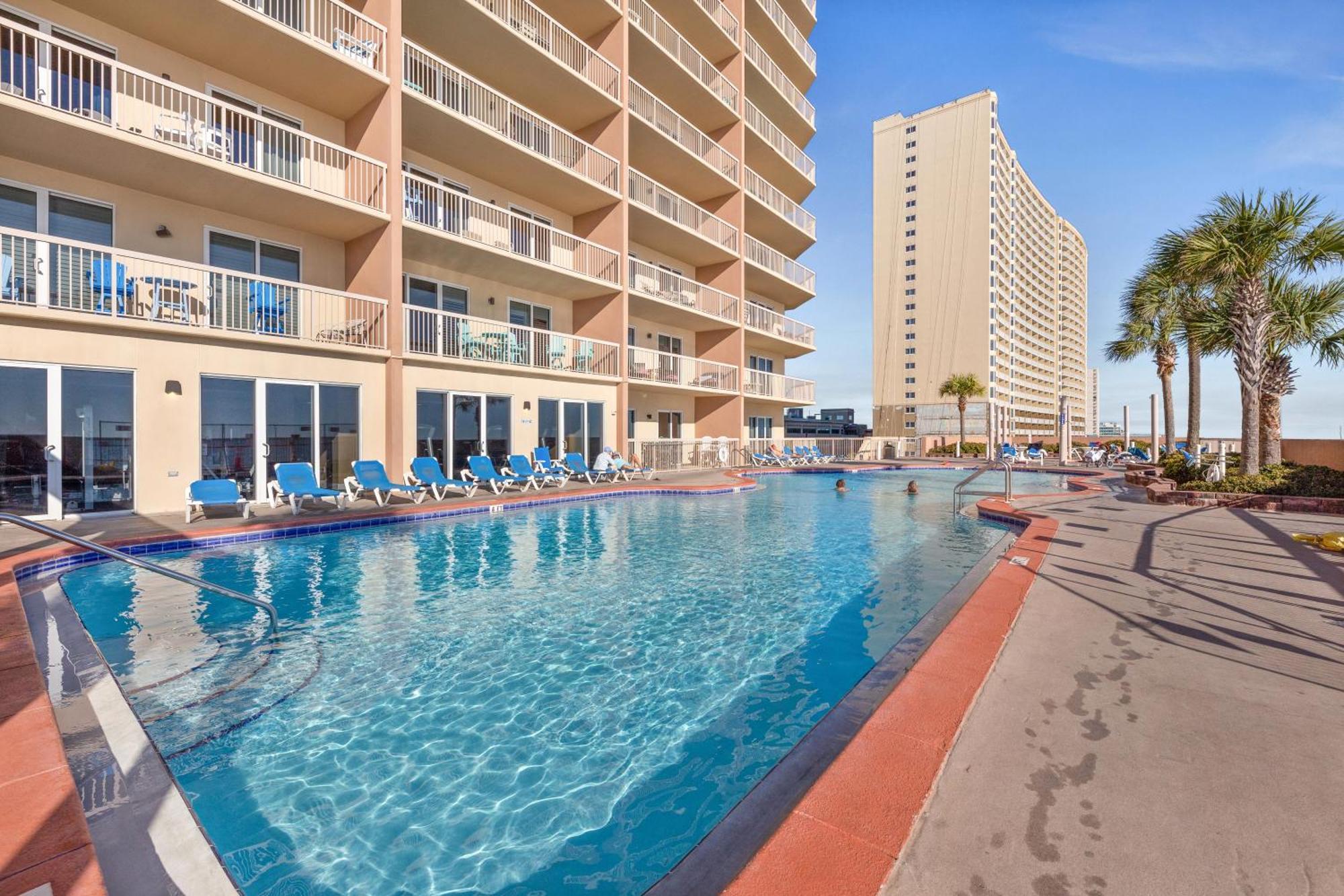 Gulf Front Master Br In Sunrise Beach With Amazing Views! Sleeps 7! Panama City Beach Eksteriør bilde