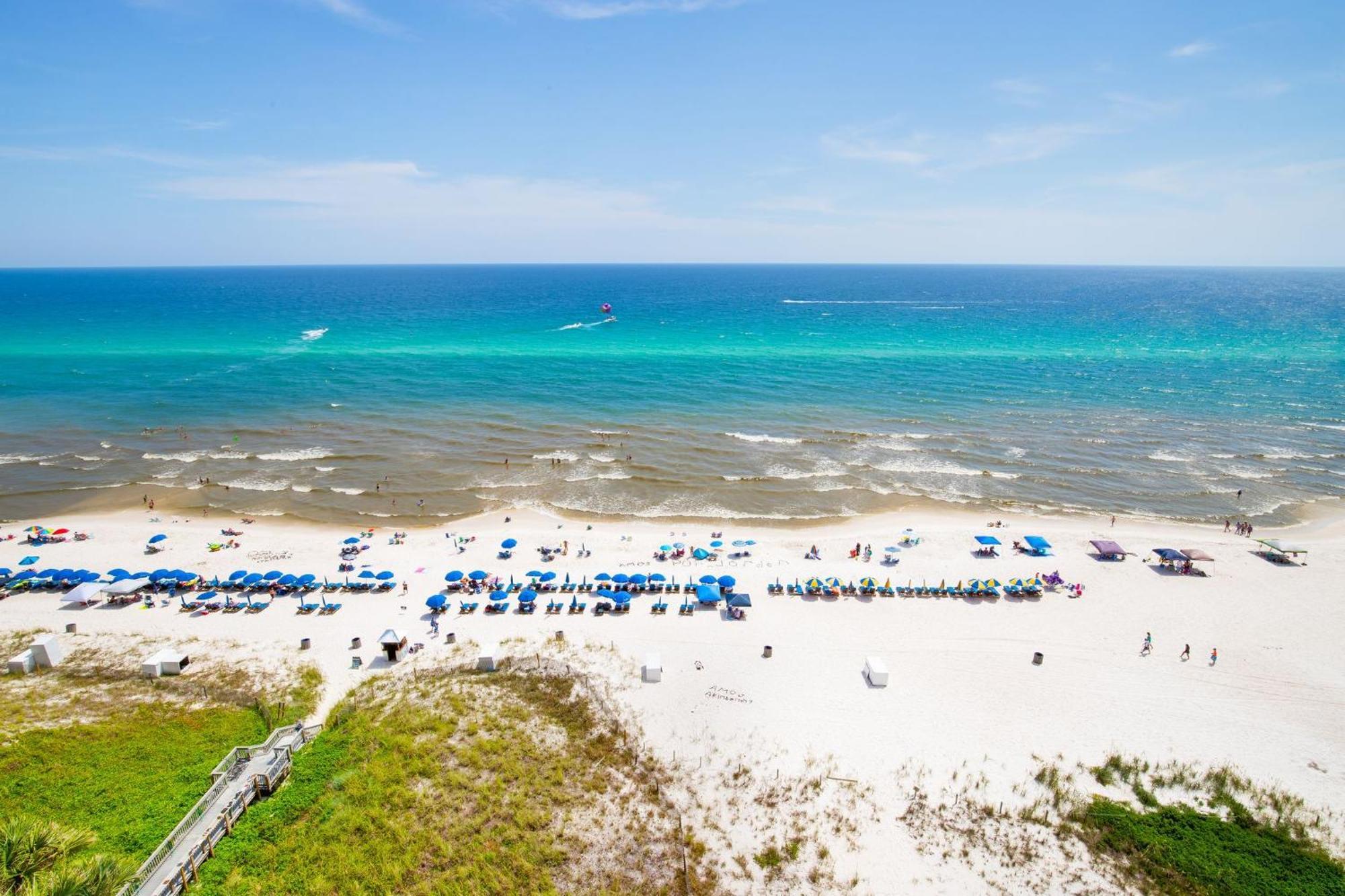 Gulf Front Master Br In Sunrise Beach With Amazing Views! Sleeps 7! Panama City Beach Eksteriør bilde