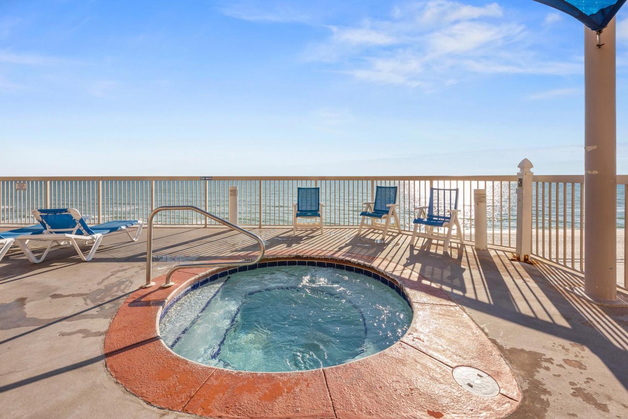 Gulf Front Master Br In Sunrise Beach With Amazing Views! Sleeps 7! Panama City Beach Eksteriør bilde
