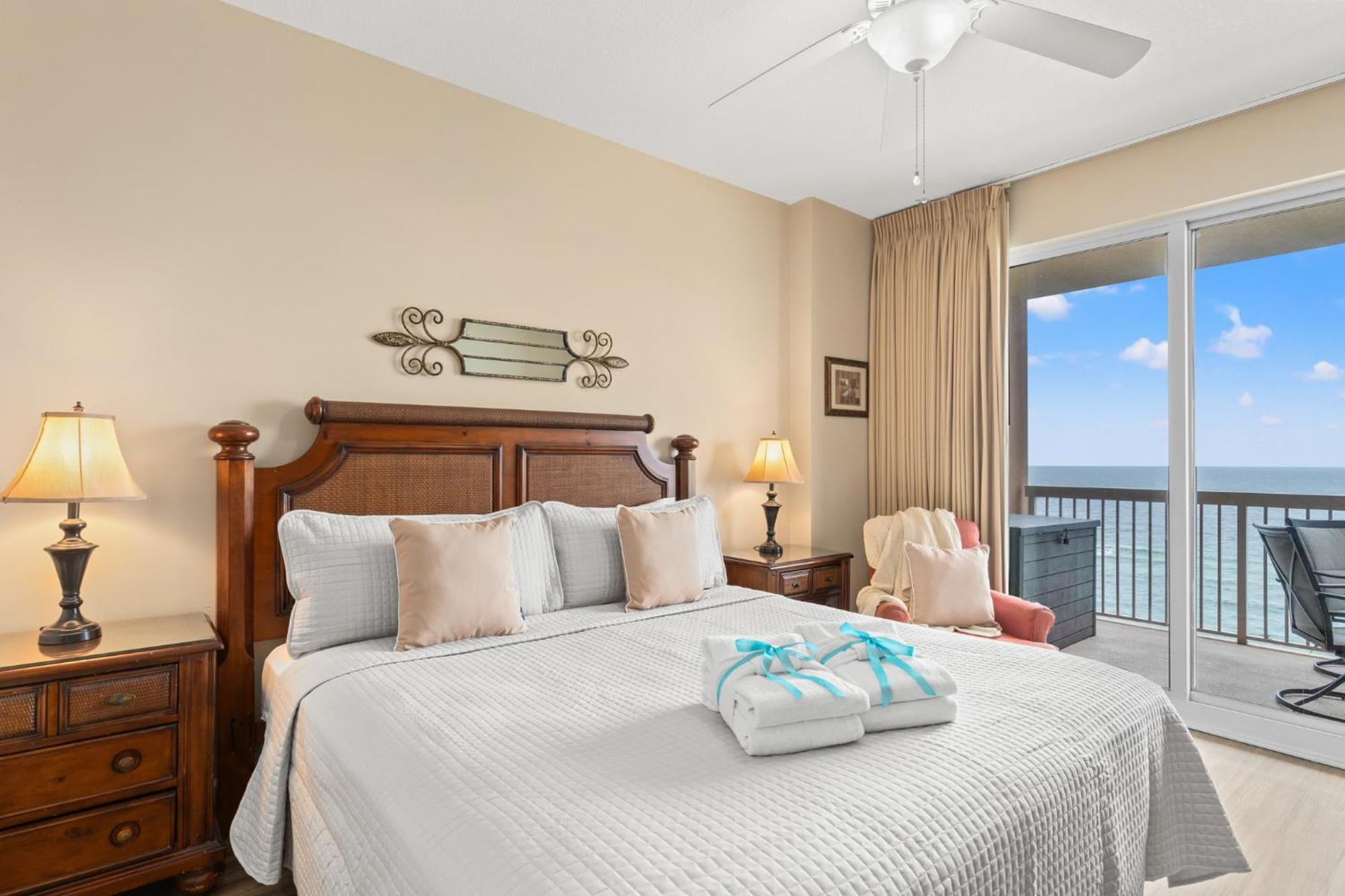 Gulf Front Master Br In Sunrise Beach With Amazing Views! Sleeps 7! Panama City Beach Eksteriør bilde
