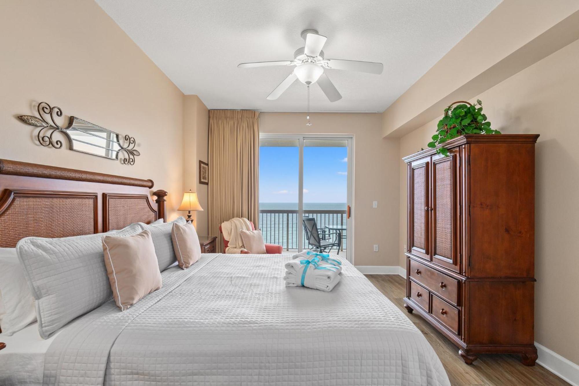 Gulf Front Master Br In Sunrise Beach With Amazing Views! Sleeps 7! Panama City Beach Eksteriør bilde